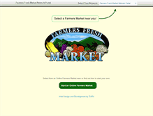 Tablet Screenshot of farmersfreshmarket.org